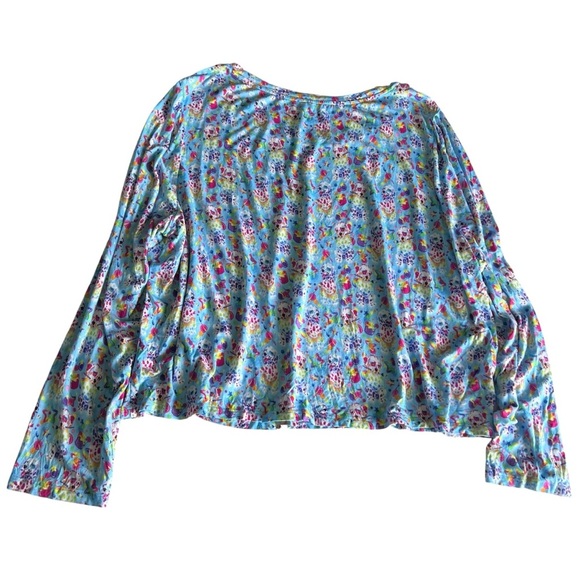 Posh Peanut x Lisa Frank “Spotty Dotty” Long Sleeve Top – Size 2XL – Rare Collab - Picture 4 of 4